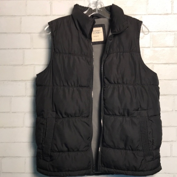 Old Navy Jackets & Blazers - Old Navy Puffy Vest Black XL 14-16 pockets